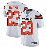 Nike Cleveland Browns #23 Joe Haden White NFL Vapor Untouchable Limited Jersey,baseball caps,new era cap wholesale,wholesale hats